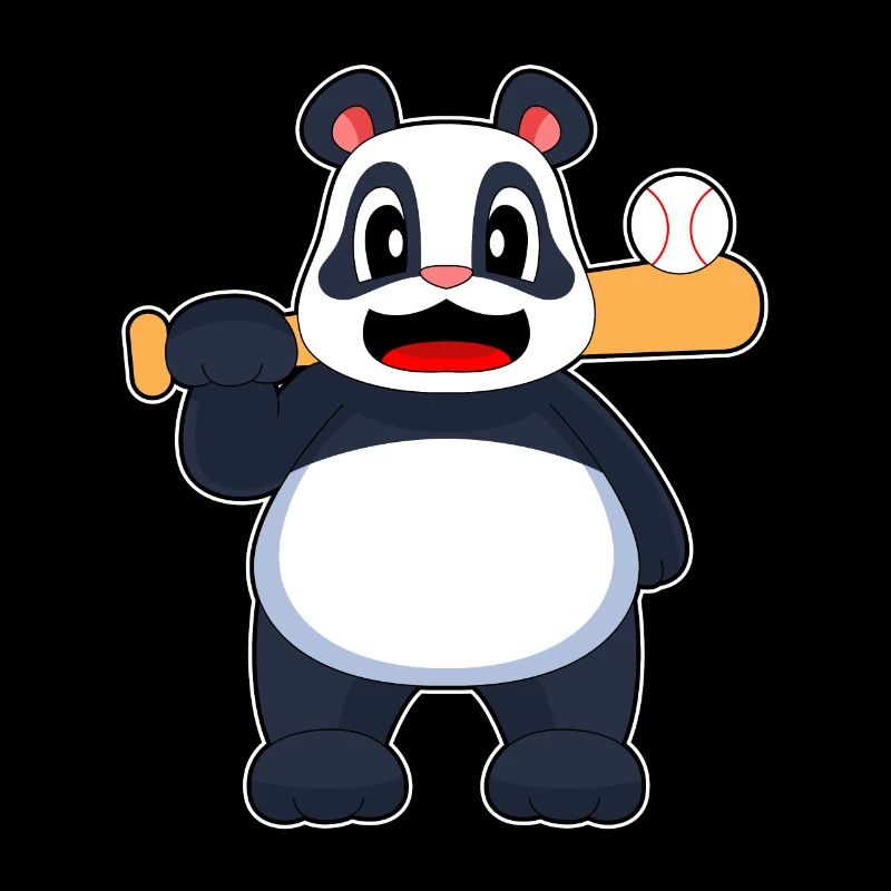 Panda Baseball Baseballschläger