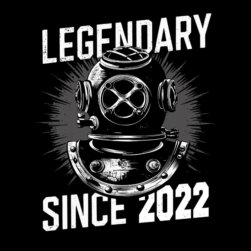 Legendär Seit 2022 - Tauchen Taucher Geburtstag