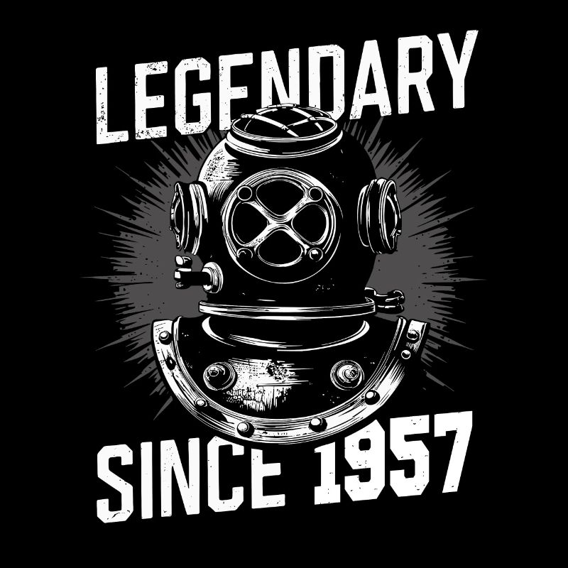 Legendary since 1957 - Diving Diver Birthday