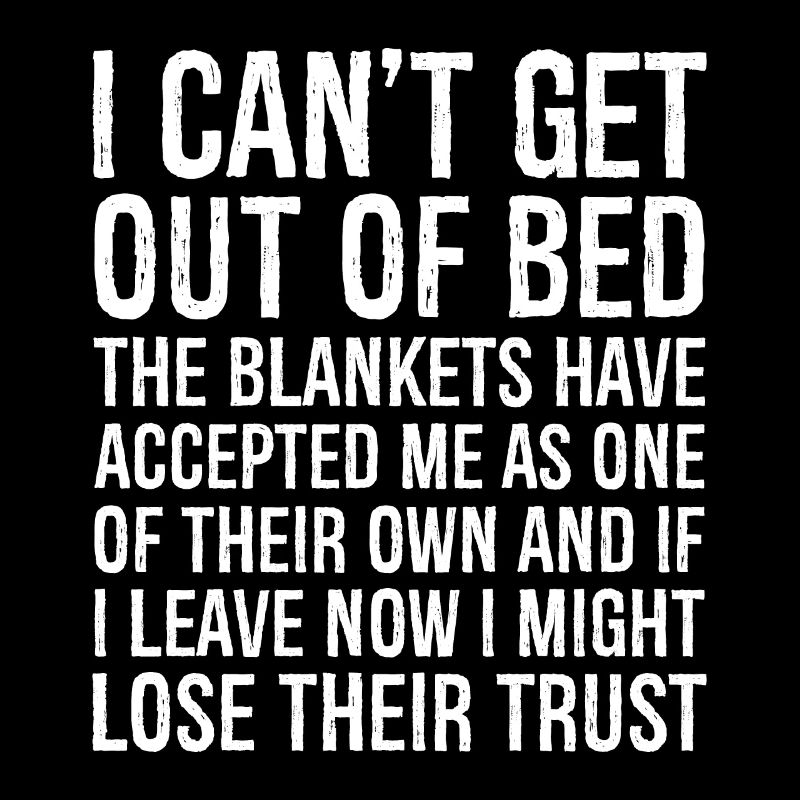 Je n’arrive pas à sortir du lit