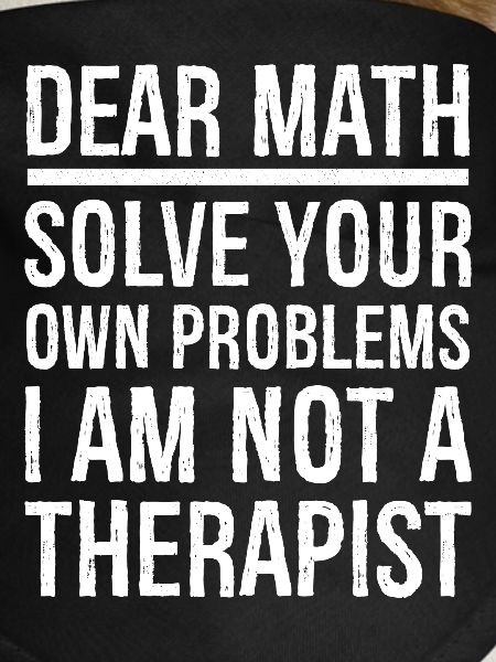 Dear Math Funny Shirt