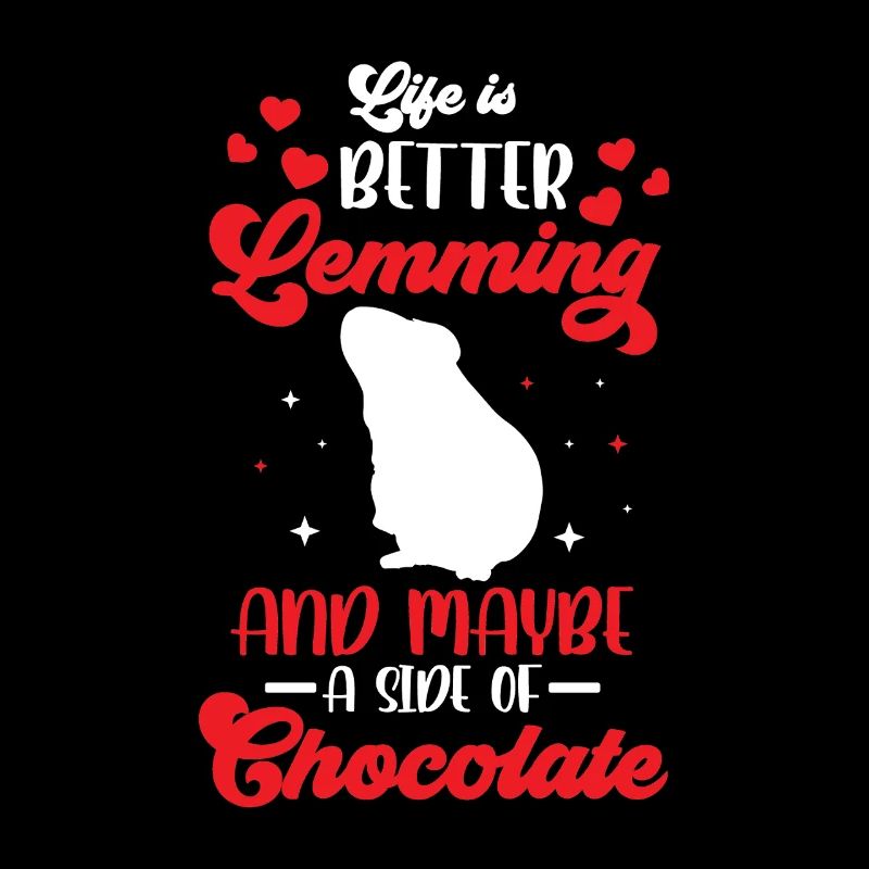 Lemminge und Schokolade Wühlmaus Lemming