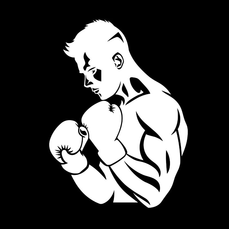 Dessin de boxeur