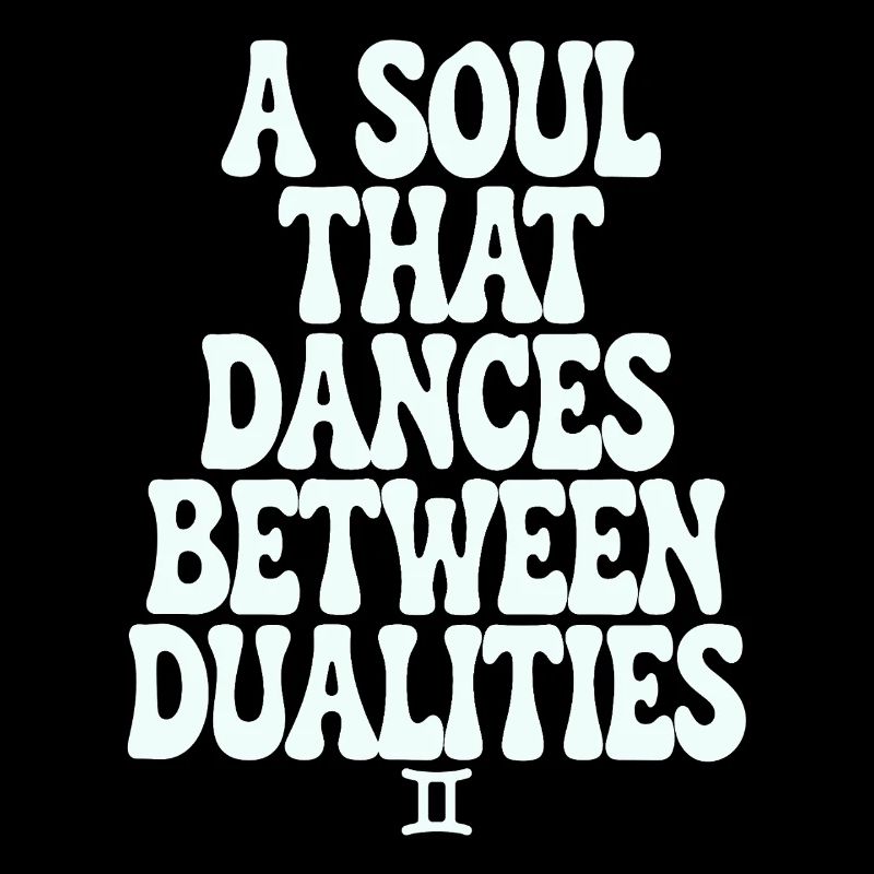 Gemini soul dancing between dualities
