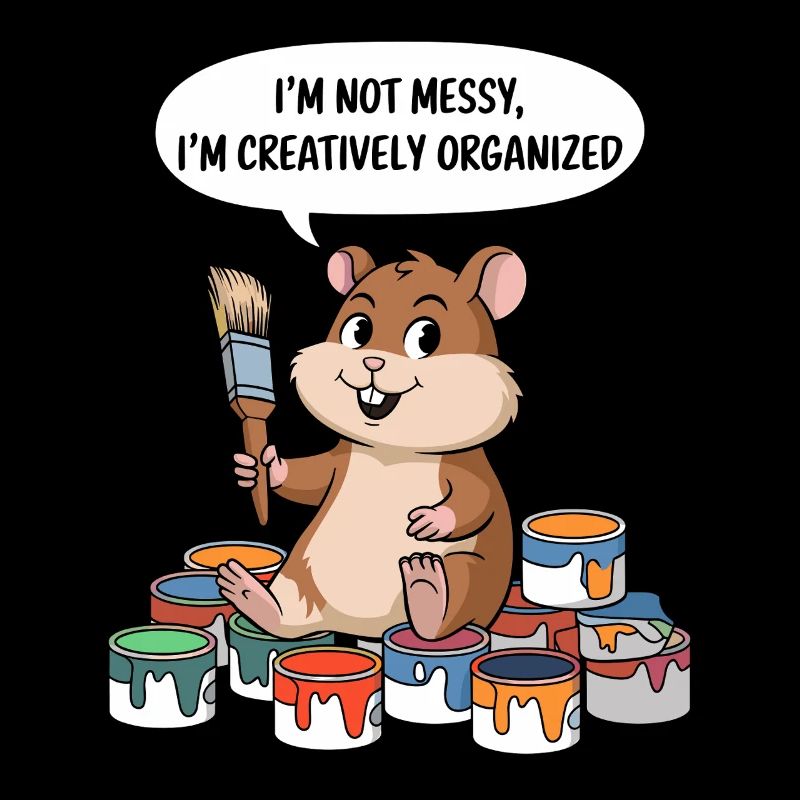 Artist Painter Creative Organized Cuter