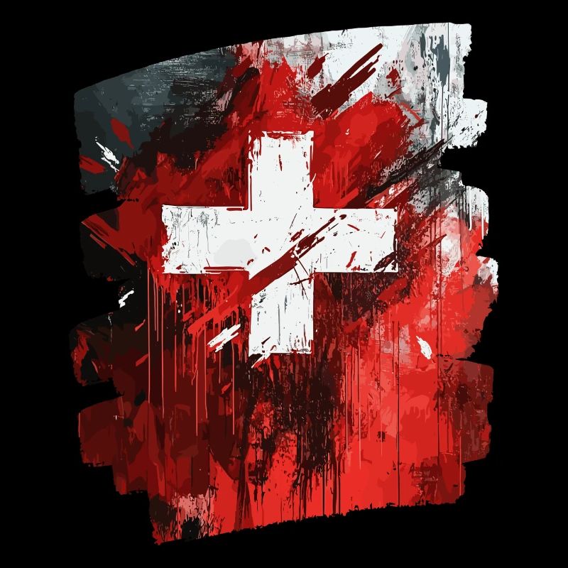 Schweizer Flagge Schweiz