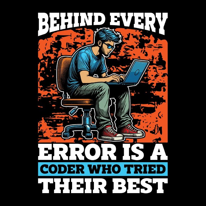 Coder Behind Every Error Is A Coder Web Developer