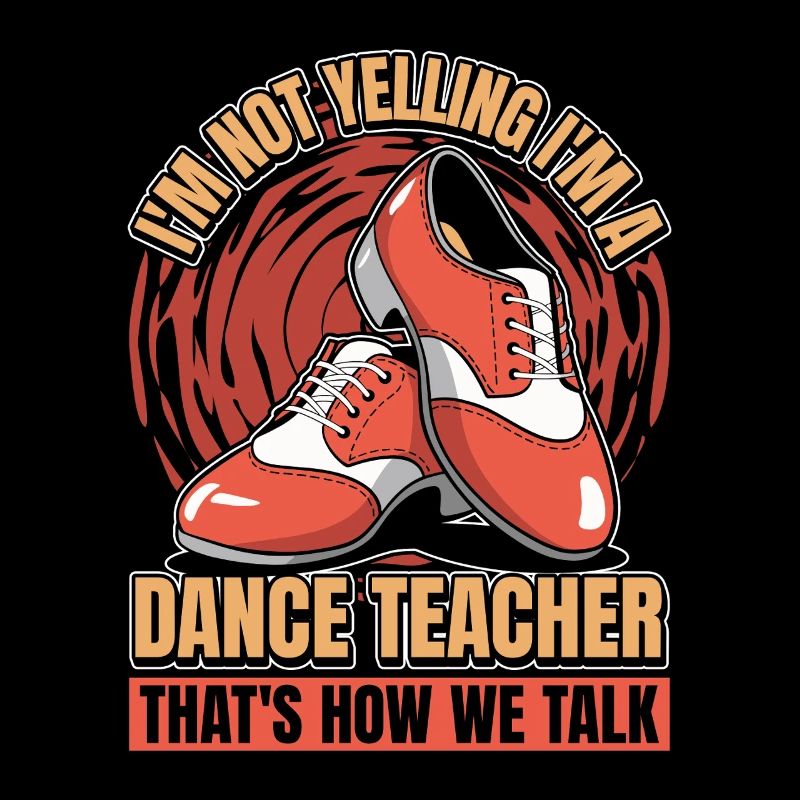 Prof de danse Je ne crie pas, je suis prof de danse