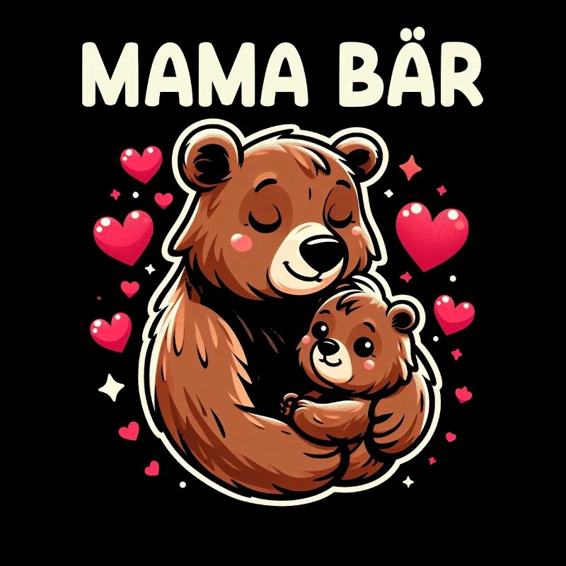 Mama Bär Muttertag Mutter Elternteil Mama Bear