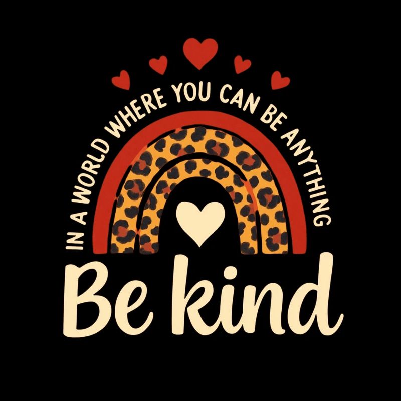 Unity Day Orange T-Shirt | Be Kind Rainbow Tee 