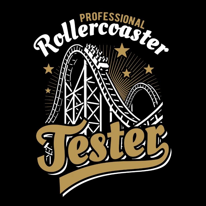 Professional roller coaster tester