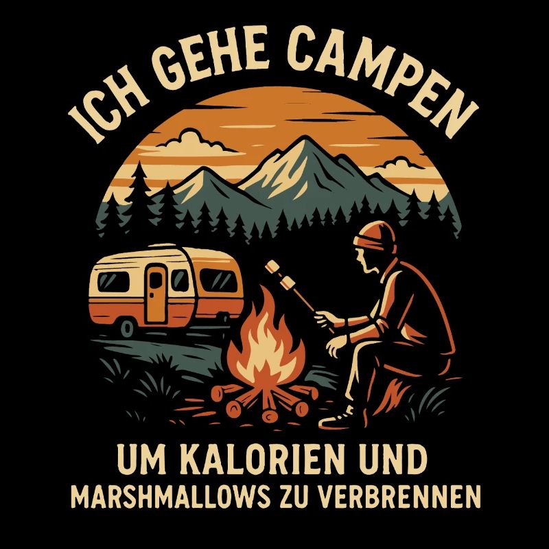 I Go Camping Calories And Marshmallows