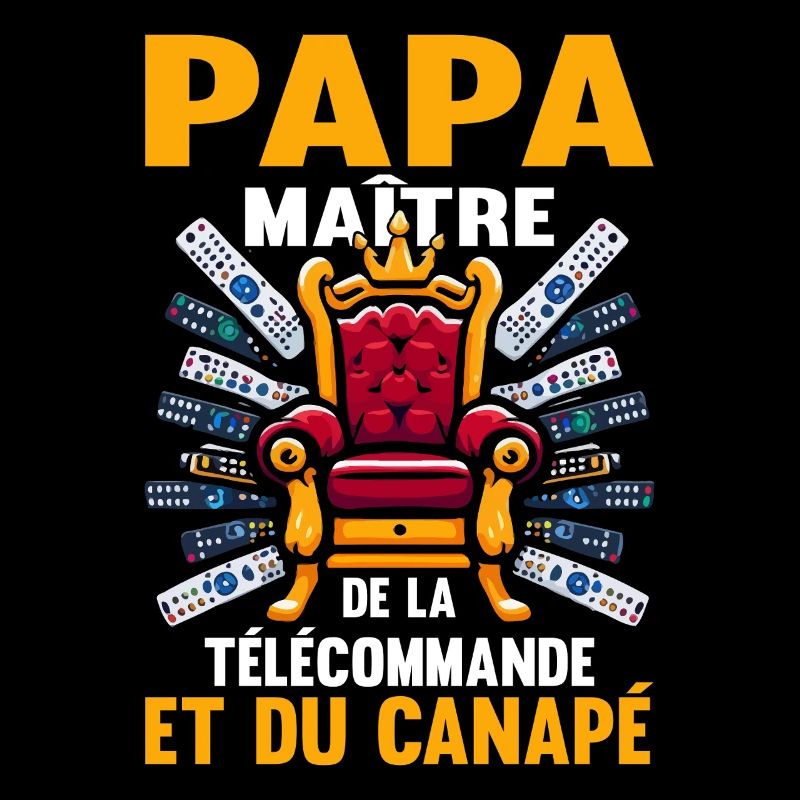 Dad Master Keyfob and Sofa Gift Humor