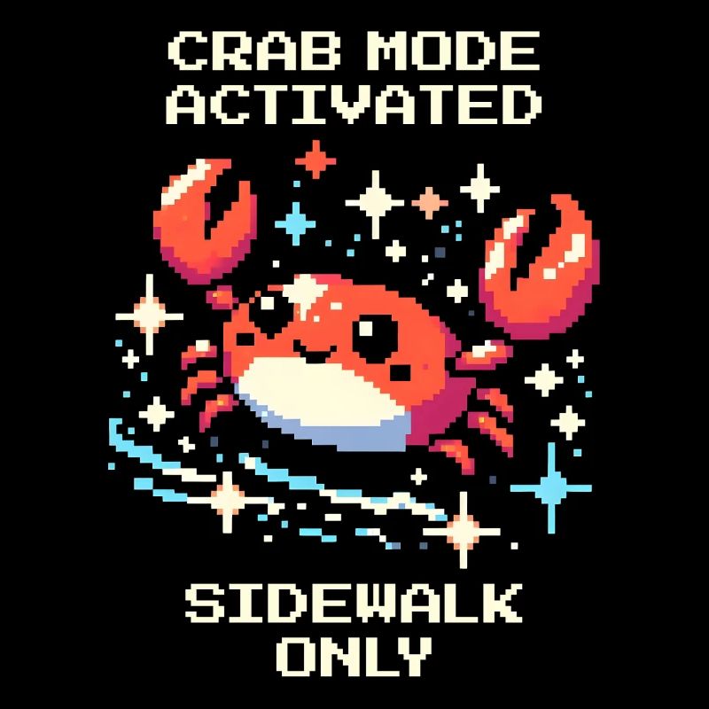 Crab mode activated: sideways only | Crab