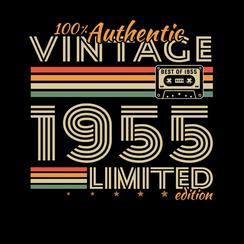 1955 Vintage Retro Geburtstagsgeschenk