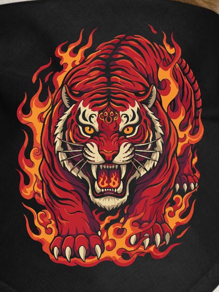 Feuertiger-Geist-Design