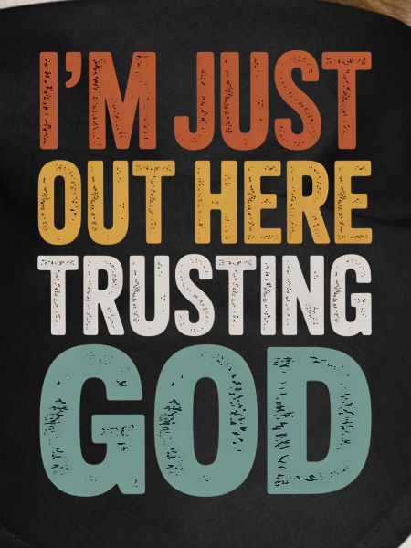 I Trust God Motif