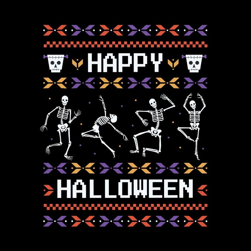 Style laid Joyeux Halloween Conception festive
