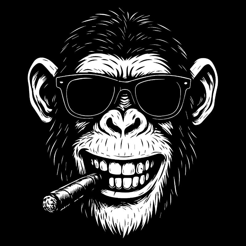Smokin Monkey Lunettes de soleil