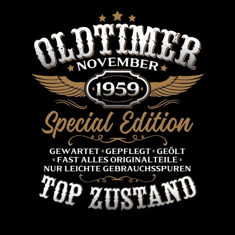 66. Geburtstag Geschenk Oldtimer November 1959