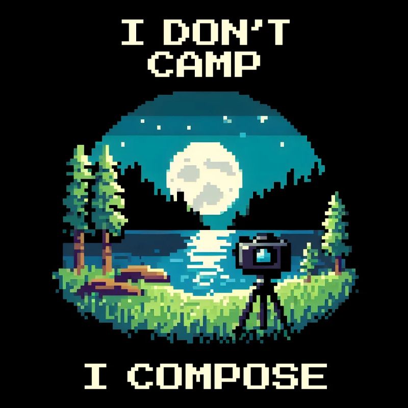 I don't camp, I compose | Composition