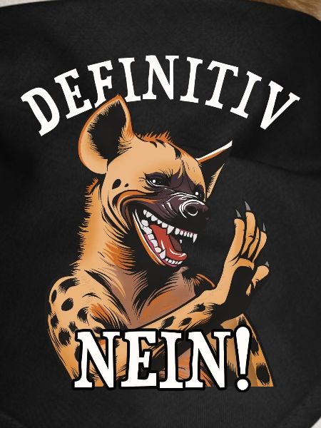 Definitiv Nein: Hyänen Statement