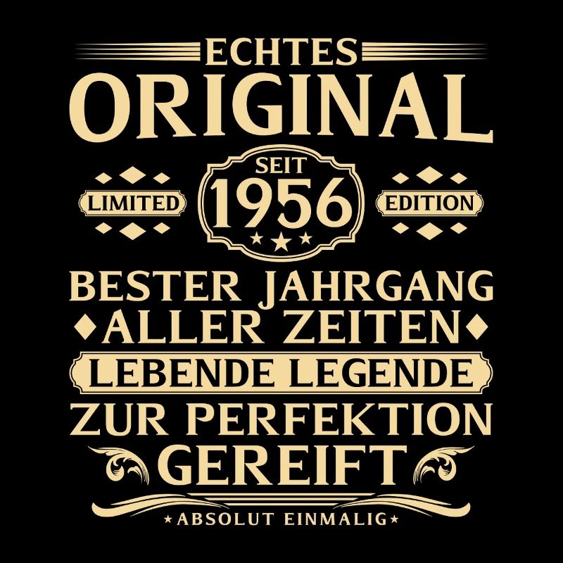70. Geburtstag Echtes Original seit 1956