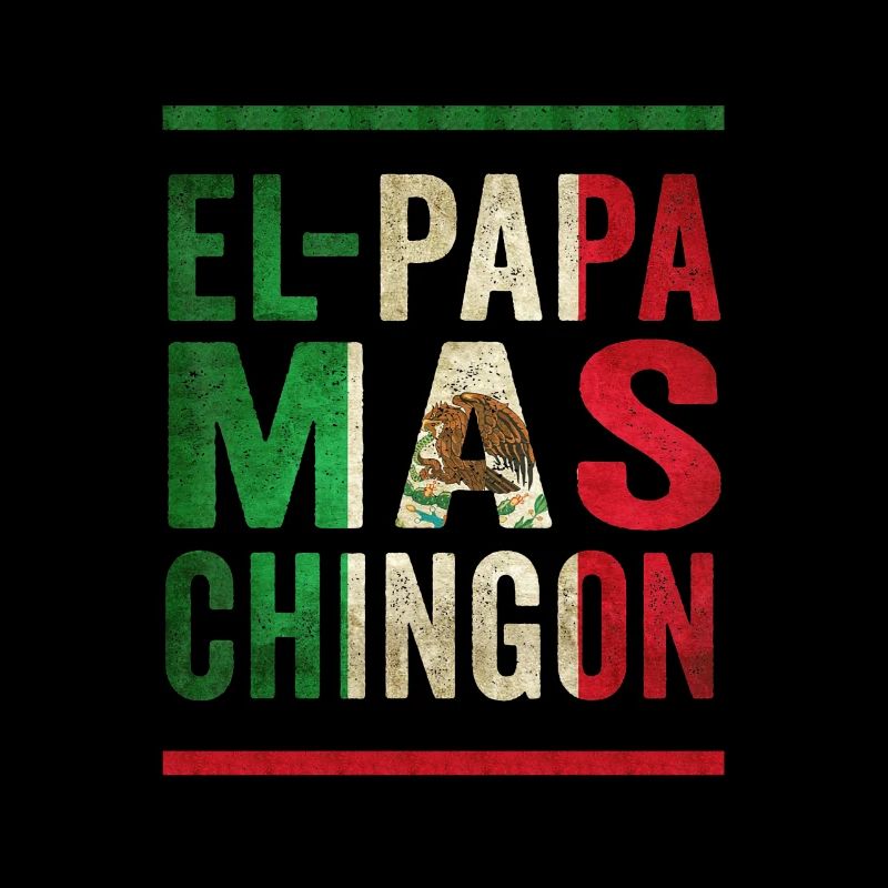 Mexikanisches Vintage Vater Spruch Design