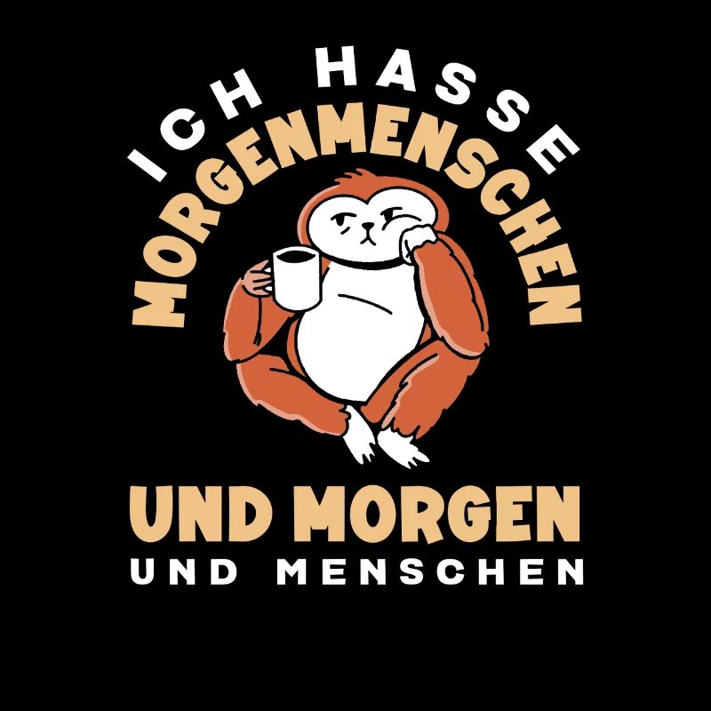 I hate morning people coffee sloth
