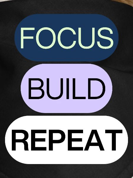 Focus, Build, Repeat – Creator Mindset
