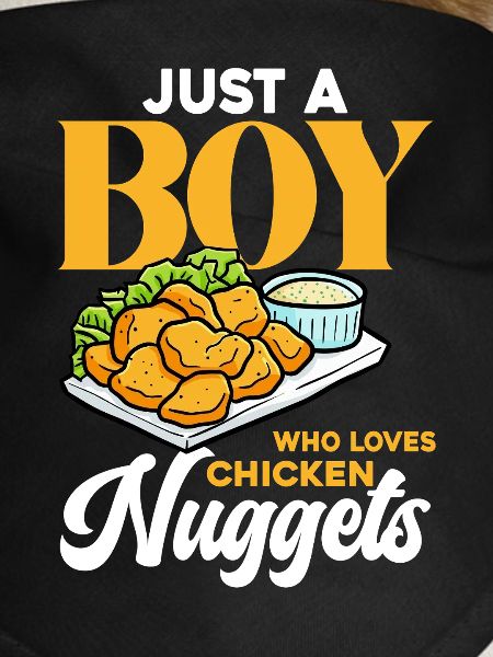 Only one boy loves nuggets