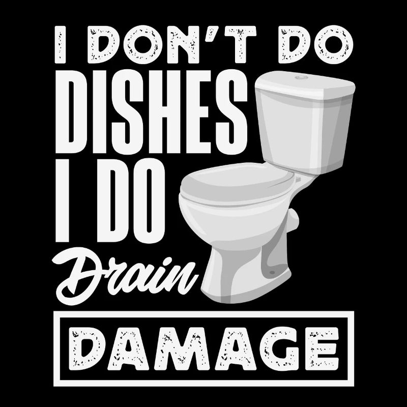 Toilet Clogging Master Funny