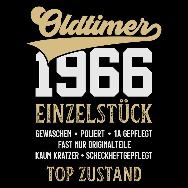 OLDTIMER 1966 EINZELSTÜCK 60. GEBURTSTAG