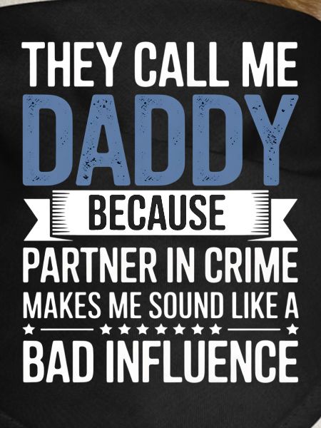 Daddy Partner in Crime Tee