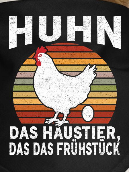 Chicken Breakfast Humor Retro