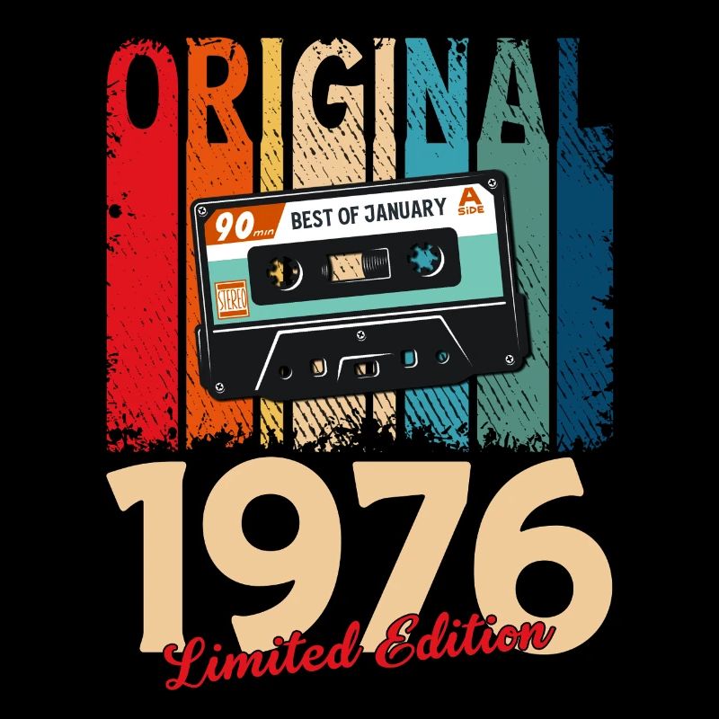 Cassette du 50e anniversaire janvier 1976