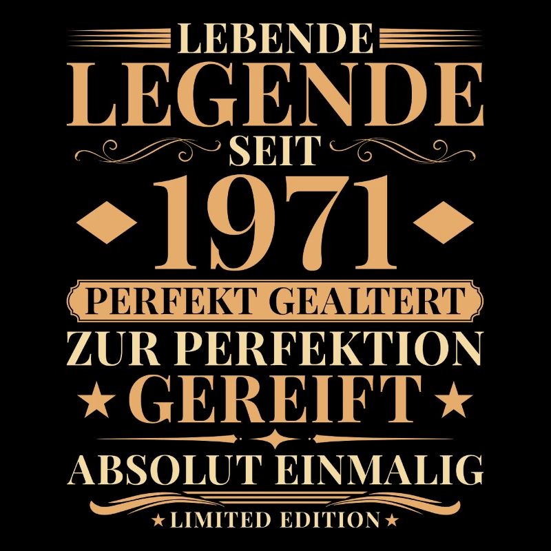 55. Geburtstag Perfekt gealtert seit 1971