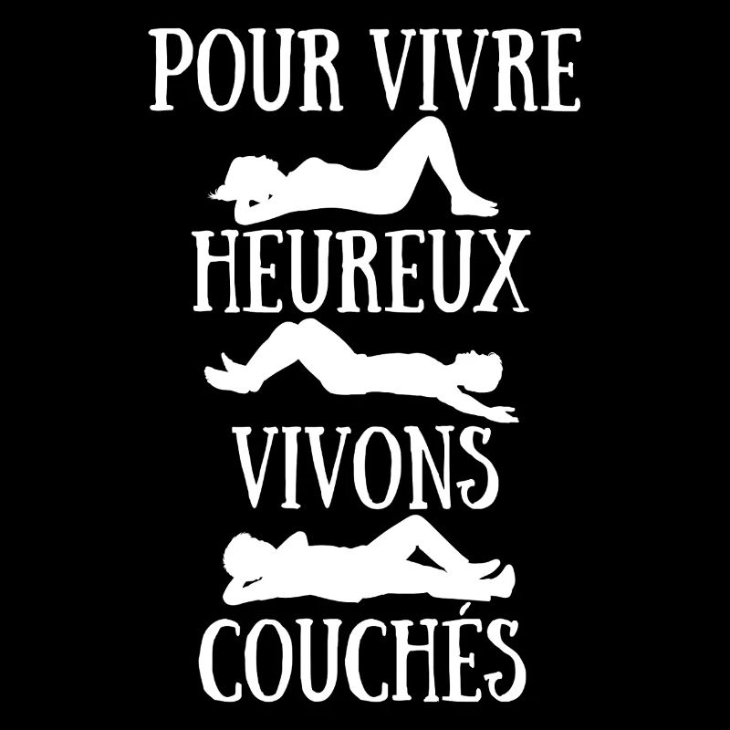 To live happily let's live in bed