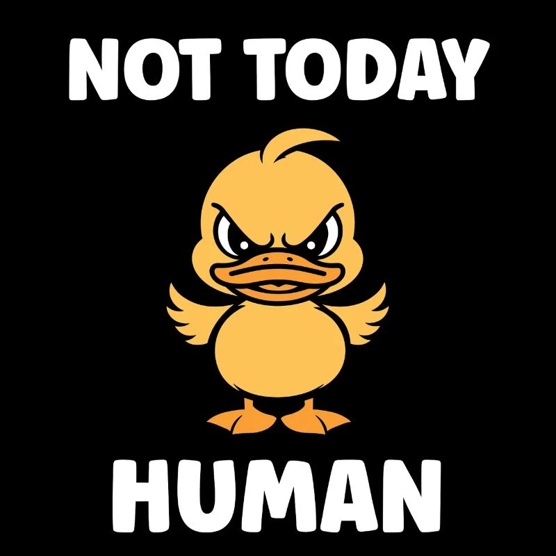 Rebel Duck Not Human Today
