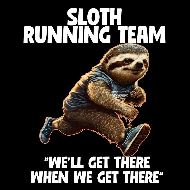 Sloth Running Team We'll Get There 