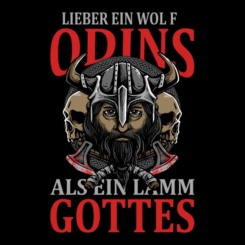 Lieber Ein Wolf Odins Als Ein Lamm Gottes Wikinger