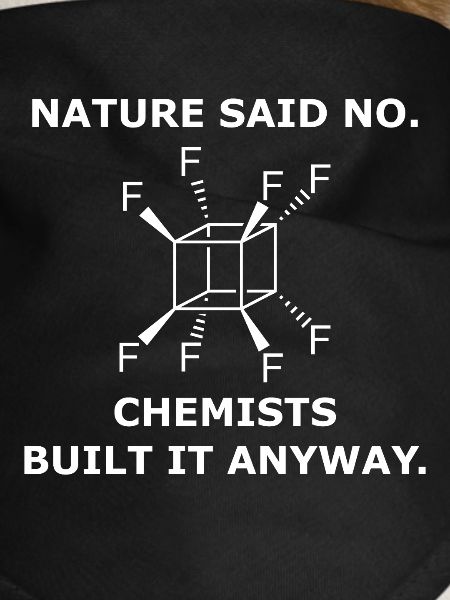Perfluoro-Cuban Molecule – Chemie Science