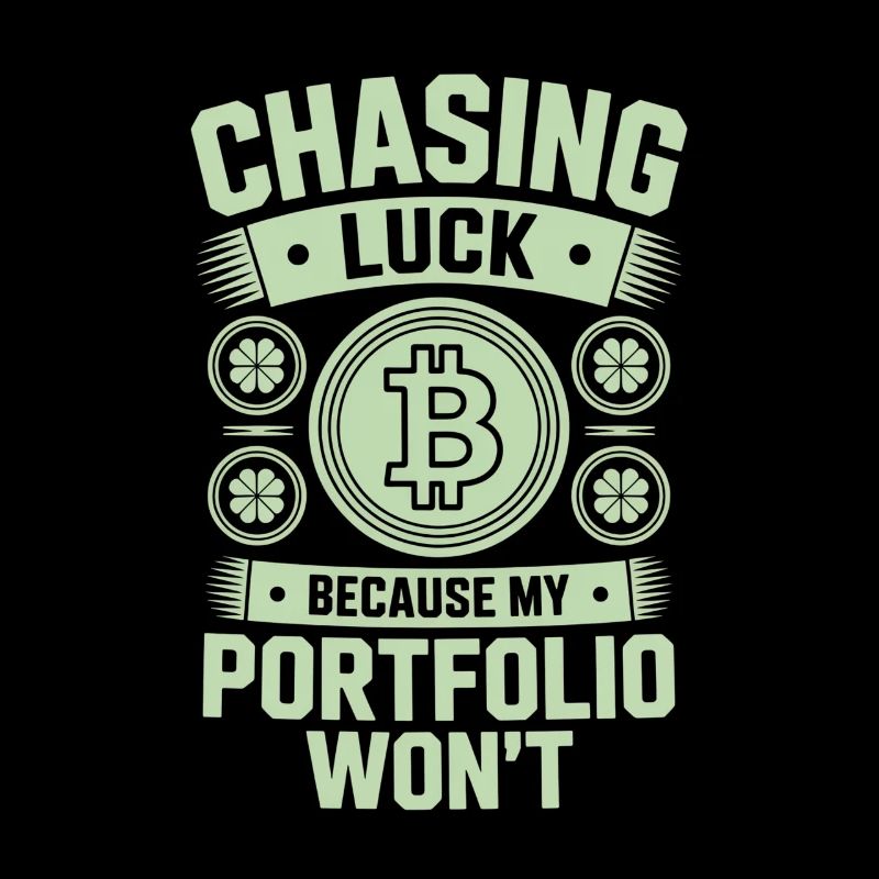 St Patricks Day Chasing Luck Because My Portfolio