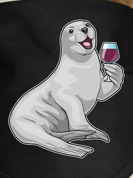 Seehund Rotwein