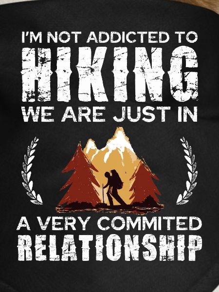 Hiking Commitment Tee Design