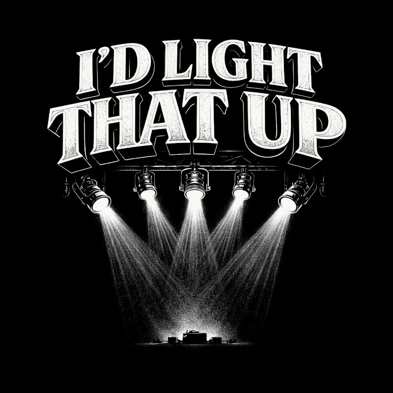 Technicien lumière, je l’allumerais