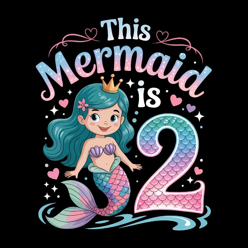 Sirène 2e anniversaire 2 ans