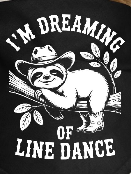 Sloth dreams of line dancing