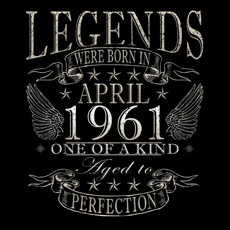 65. Geburtstag Geschenk Mann Oldtimer April 1961