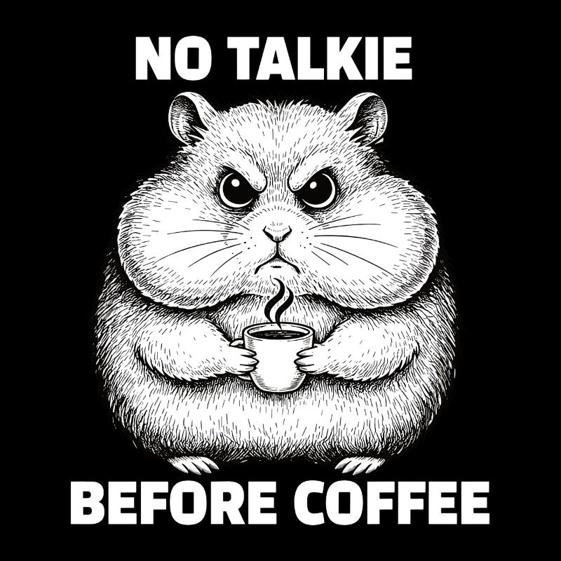 Pas de conversation devant un hamster amateur de café